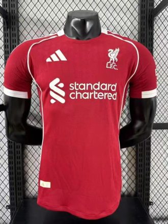 Liverpool FC Home Jersey Player 2025/26