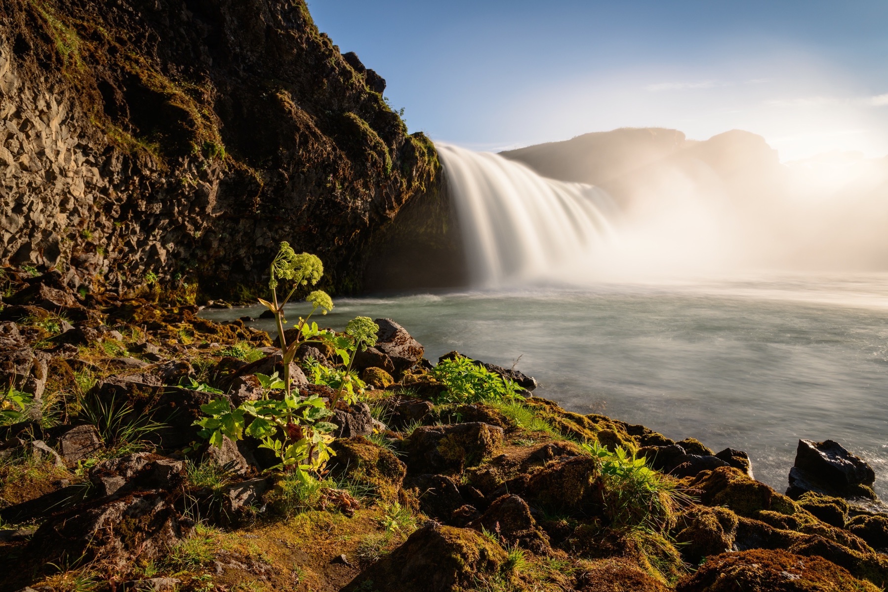 Godafoss Waterfall Iceland Print